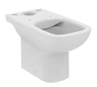 I.Life A Close Coupled Back To Wall (Open Back) Toilet Rimless Pan HO + S/C Seat