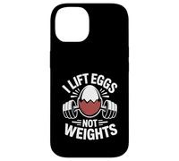 I Lift Eggs Not Weights Backyard Chicken Farmer Humor Case for iPhone 14