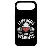I Lift Eggs Not Weights Backyard Chicken Farmer Humor Case for iPhone Air