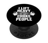 I Lift Heavy So I Keep My Cool PopSockets Adhesive PopGrip