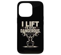 I Lift To Stay Dangerous Gym Powerlifting Case for iPhone 13 Pro
