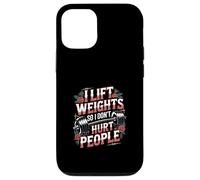 I Lift Weights So I Don't Hurt People Fitness Workout |-- Case for iPhone 12/12 Pro