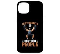 I Lift Weights So I Don't Hurt People Fitness Workout Case for iPhone 13