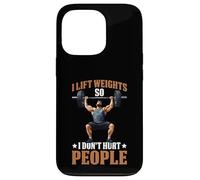 I Lift Weights So I Don't Hurt People Fitness Workout Case for iPhone 13 Pro