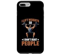 I Lift Weights So I Don't Hurt People Fitness Workout Case for iPhone 7 Plus/8 Plus