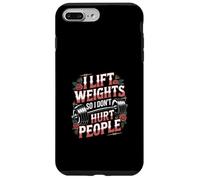 I Lift Weights So I Don't Hurt People Fitness Workout |-- Case for iPhone 7 Plus/8 Plus