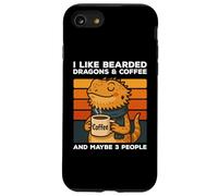 I Like Bearded Dragons And Coffee And Maybe 3 People Vintage Case for iPhone SE (2020) / 7 / 8