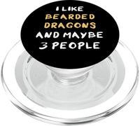 I Like Bearded Dragons And Maybe 3 People PopSockets PopGrip for MagSafe