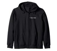 I like bees minimalist Zip Hoodie