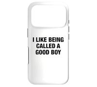 I Like Being Called a Good Boy - Funny Pun Playful Statement Case for iPhone 17 Pro