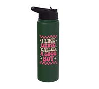 I Like Being Called A Good Boy Stainless Steel Insulated Water Bottle