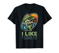 I Like Big Bass And I Cannot Lie - Funny Bass Fishing T-Shirt