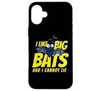 I Like Big Bats and I Cannot Lie Funny Bat Lovers Case for iPhone 16 Plus