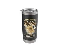 I Like Big Bibles & I Cannot Lie Preaching Devotion Clergy Stainless Steel Insulated Tumbler
