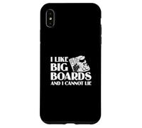 I Like Big Boards And I Cannot Lie Funny Charcuterie Artists Case for iPhone XS Max
