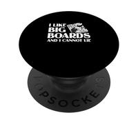 I Like Big Boards And I Cannot Lie Funny Charcuterie Artists PopSockets Adhesive PopGrip