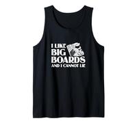 I Like Big Boards And I Cannot Lie Funny Charcuterie Artists Tank Top