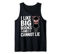I Like Big Books and I Cannot Lie Library Reading Librarian Tank Top