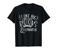 I Like Big Books Book Reader Reading Bookworm Bibliophile Value Graphic T-Shirt