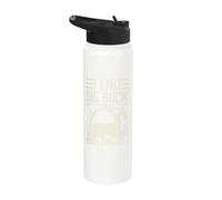 I Like Big Bucks and I Cannot Lie Buck Hunting Stainless Steel Insulated Water Bottle