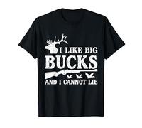 I Like Big Bucks and I Cannot Lie Cool Deer Hunting T-Shirt