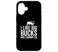 I Like Big Bucks and I Cannot Lie Deer Hunting Hunter Case for iPhone 16