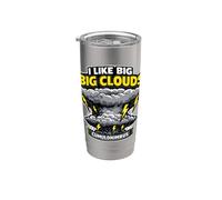 I Like Big Clouds Cumulonimbus Thunderstorm Cloud Spotter Stainless Steel Insulated Tumbler