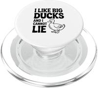 I Like Big Ducks And I Cannot Lie Funny Duck Lover PopSockets PopGrip for MagSafe