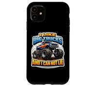 I Like Big Monster Trucks Lover Fan Enthusiast Boys Mens Case for iPhone 11