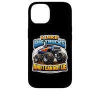 I Like Big Monster Trucks Lover Fan Enthusiast Boys Mens Case for iPhone 14