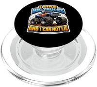 I Like Big Monster Trucks Lover Fan Enthusiast Boys Mens PopSockets PopGrip for MagSafe