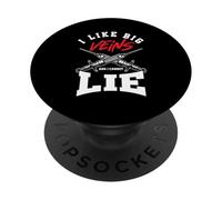 I Like Big Veins And Cannot Lie | Phlebotomy | Phlebotomist PopSockets Adhesive PopGrip