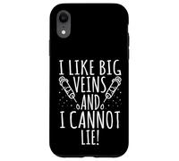I Like Big Veins and I Cannot Lie Hemodialysis Dialysis Tech Case for iPhone XR