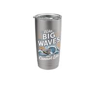 I Like Big Waves and I Cannot Lie Surf Rider Stainless Steel Insulated Tumbler