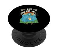 I Like Birds And Coffee Ornithology Bird Photography PopSockets Adhesive PopGrip