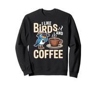 I like Birds & Coffee Cute Bird Lover Birding Sweatshirt