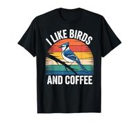 I Like Birds & Coffee T-Shirt
