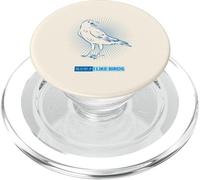 I Like Birds (Funny Ornithologist Statement) PopSockets PopGrip for MagSafe