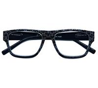 I Like Birds Reading Glasses Mens Womens Puffin Bird 2.50 Quality Designer Reading Glasses Retro Sprung Hinges,Gloss Black