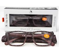 I Like Birds Reading Glasses Mens Womens Red Wing Bird 3.00 Quality Designer Reading Glasses Retro Sprung Hinges