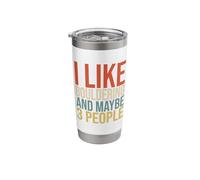 I Like Bouldering and Maybe 3 People Climbing Bouldering Stainless Steel Insulated Tumbler