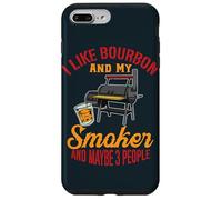 I Like Bourbon And My Smoker And Maybe 3 People Grill BBQ Case for iPhone 7 Plus/8 Plus