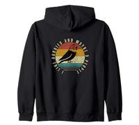 I Like Budgies And Maybe 3 People Funny Budgerigar Zip Hoodie