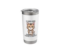 I Like Cats Coffee and Maybe 3 People Stainless Steel Insulated Tumbler