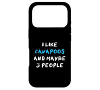 I Like Cavapoos And Maybe 3 People Capoodle Cavoodle Cavapoo Case for iPhone 17 Pro