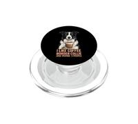 I Like Coffee My Border Collie And Maybe 3 People PopSockets PopGrip for MagSafe