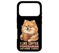 I Like Coffee My Pomeranian And Maybe 3 People Case for iPhone 17 Pro