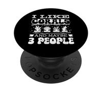 I Like Corals And Maybe 3 People Coral Restoration PopSockets Adhesive PopGrip