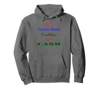 I Like Country Music Cadillacs and Cash Pullover Hoodie