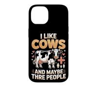 I Like Cows and Maybe Three People Farm Life Case for iPhone 14